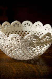 Lace bowl